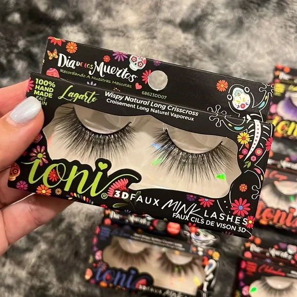 RARE Ioni Lashes Dia de los Muertos LIMITED EDITION FLASH SALE! SET OF 6 LASHES